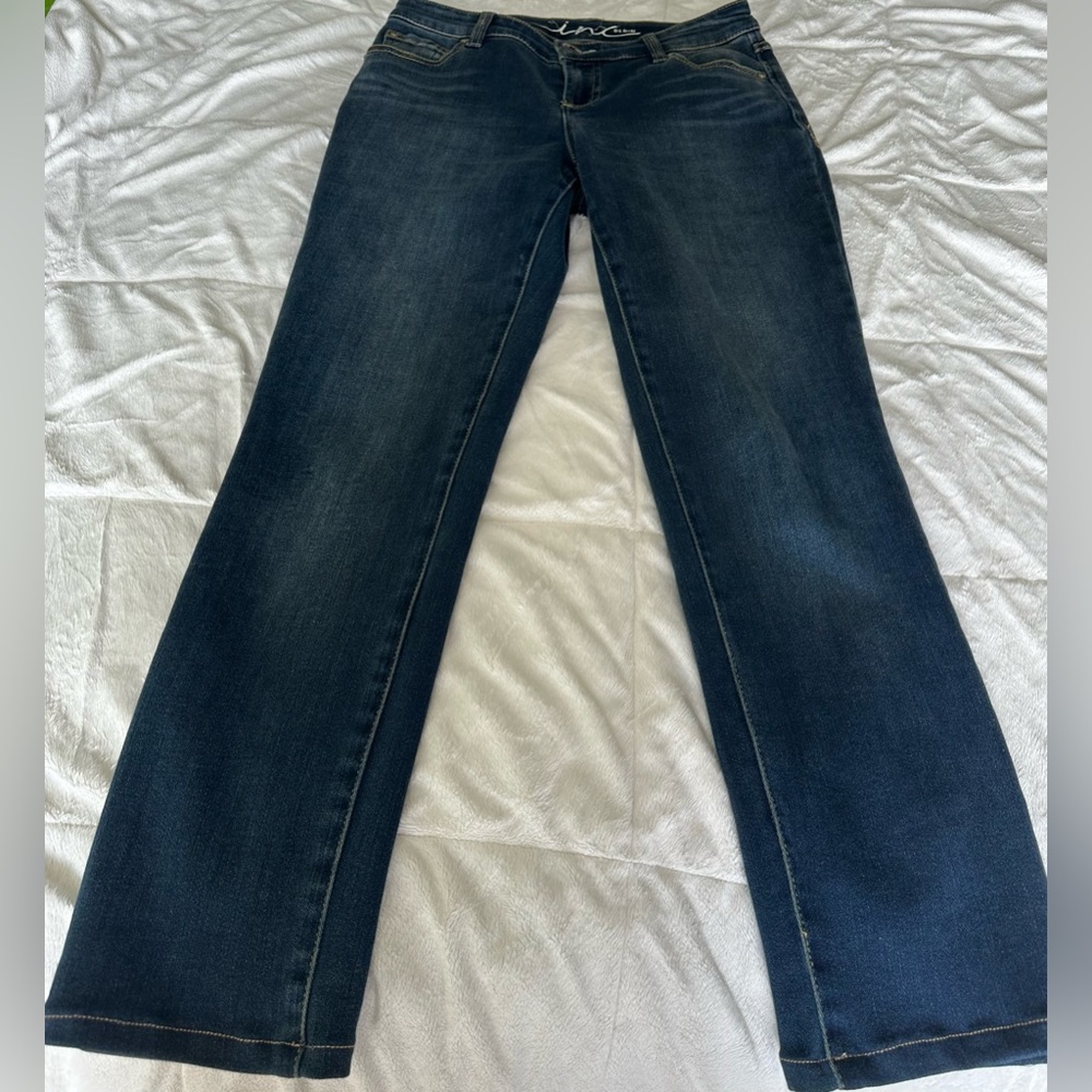 INC INTERNATIONAL CONCEPTS DENIM SKINNY LEG REGULAR FIT SIZE 2 HIGH RISE JEANS